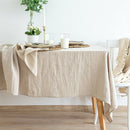 100% Pure Linen Tablecloth
