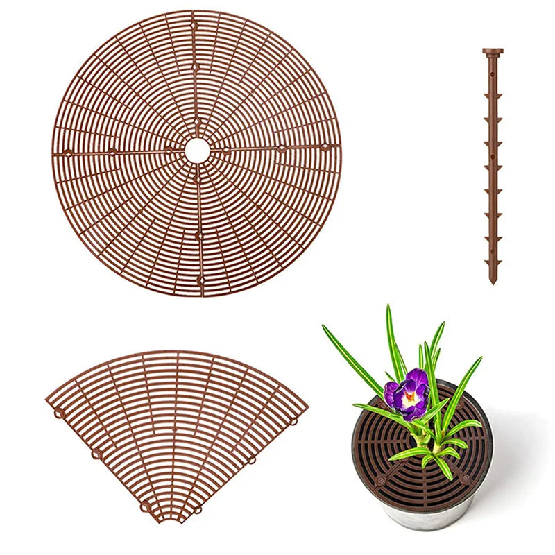 plant pot soil protectors Plant Soil Guard – Soil Protector and Plant Pot Cover for Home and Gar