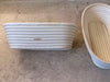 Natural Rattan Bread Proofing Basket With Linen Liner | Banneton for Artisan Bread at Home
