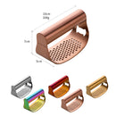 Rocker Style Stainless Steel Manual Garlic Crusher Press