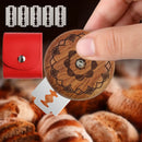 Bread Lame Dough Scoring Tool for Baking | Wooden Handle, Leather Bag, 5 Replaceable Blades