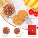 Bread Lame Dough Scoring Tool for Baking | Wooden Handle, Leather Bag, 5 Replaceable Blades