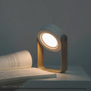 Nordic Wood Handle Foldable Night Light – Portable Lantern LED Reading Lamp with USB Charging