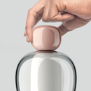 Modern Minimalist Glass Desk Lamp | LED, Rechargeable, For Living Room, Study, or Bedroom