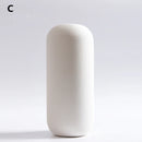 Minimalist Japandi White Handmade Ceramic Vase