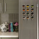 Magnetic Stainless Steel Spice Jars | Kitchen Storage with Labels