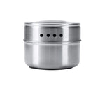 Magnetic Stainless Steel Spice Jars | Kitchen Storage with Labels