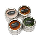 Magnetic Stainless Steel Spice Jars | Kitchen Storage with Labels