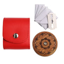 Bread Lame Dough Scoring Tool for Baking | Wooden Handle, Leather Bag, 5 Replaceable Blades