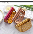 Rocker Style Stainless Steel Manual Garlic Crusher Press
