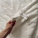 Summer-Weight Pure White Cotton Duvet | Japanese Style Quilt