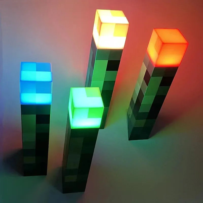 MC Game Torch LED Night Lamp