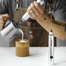 MHW-3BOMBER Mini Electric Milk Frother – Portable Kitchen Tool for Perfect Beverages