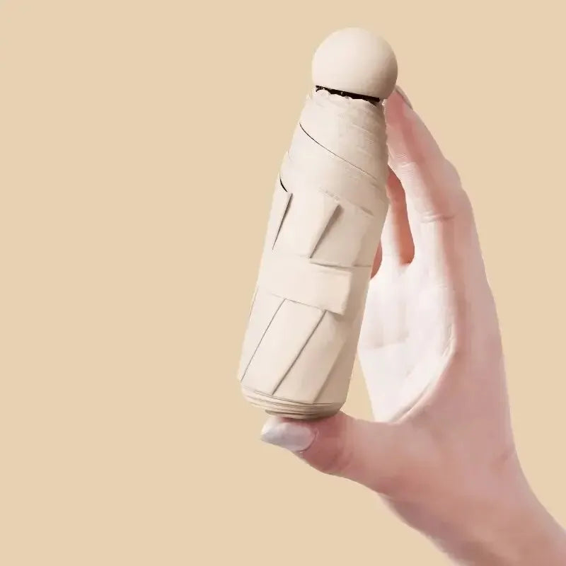 Mini Capsule Umbrella – Portable Sunshade & Rain Protection