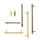 Nurlin Solid Brushed Antique Brass Cabinet Handle – T-Bar Pull