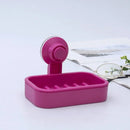 Soap Box Drain Holder with Suction Cups – Stylish Bathroom Accessory for Efficient Water Draining