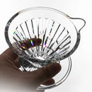Reusable Pour Over Coffee Maker with Conical Design - Crystal Eye Coffee Dripper