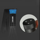 Stirring needle device with magnetic technology feature on a dark background