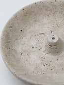 Vintage Style Travertine Incense Burner