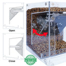 HD Camera Smart Bird Feeder | Type-C Powered with WiFi Connection, App Control to Open and Close