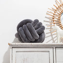 Knot Ball Pillow | Soft Plush Round Cushion for Bedroom or Home Decor