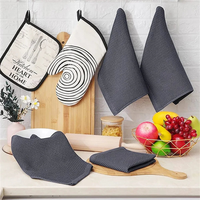 Ultra Absorbent Soft Dishcloth | Pack of 6