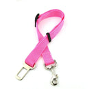 Adjustable Pet Car Seat Belt – Dog & Cat Safety Harness with Lead Clip for Vehicle Travel