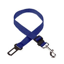Adjustable Pet Car Seat Belt – Dog & Cat Safety Harness with Lead Clip for Vehicle Travel