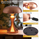 Metallic LED Touch Sensor Rechargeable Table Lamp