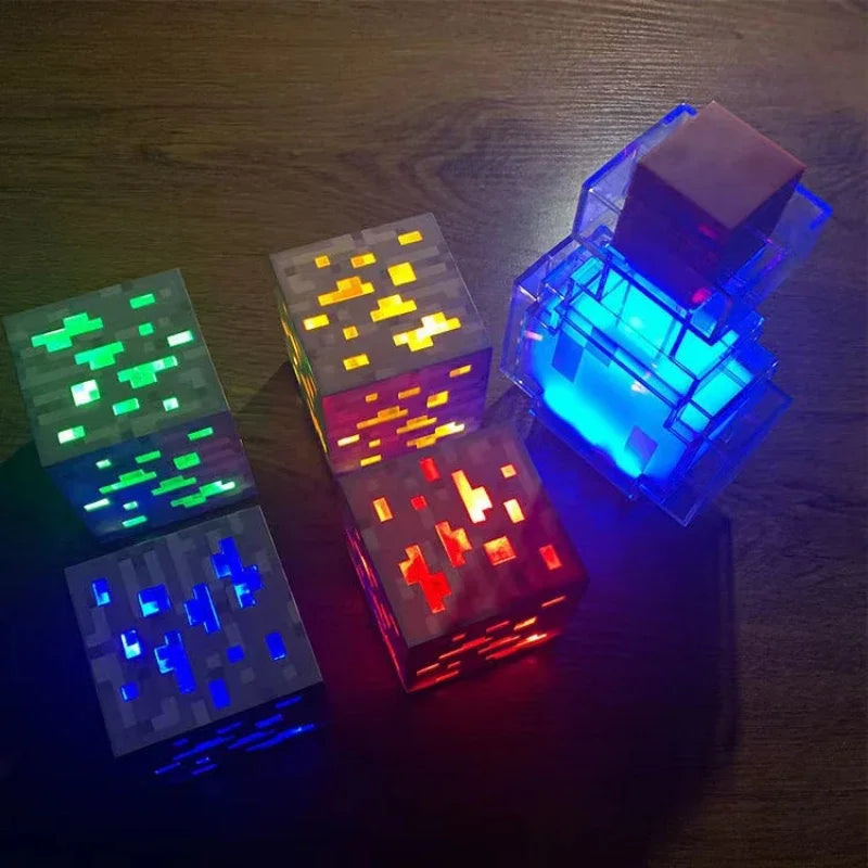 Brownstone Flashlight LED Night Light – Rechargeable Game-Inspired Decorative Lamp