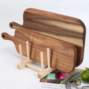 Wooden Serving Board with Handle | For Cheese, Bread, Charcuterie, Bread, Fruit
