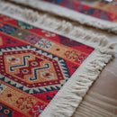 Jacquard Cotton & Linen Tassel Table Runner – Perfect for Holiday Gatherings and Home Decor