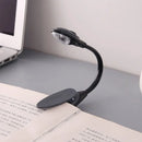 USB Rechargeable Mini LED Book Light – Adjustable Brightness & 3 Color Modes for Reading and Travel