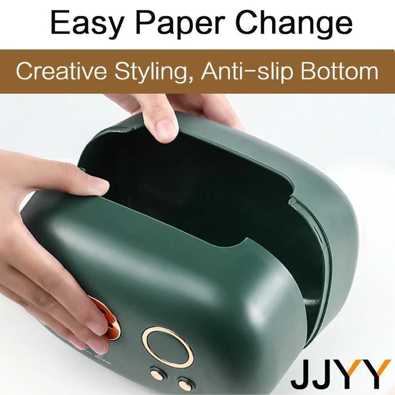 Retro Radio-Style Tissue Box – Stylish & Functional Napkin Holder