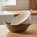 Handmade Ceramic Bowl With Handle | Noodle, Stew, Salad, Pasta Dish