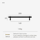 Nurlin Solid Brushed Antique Brass Cabinet Handle – T-Bar Pull