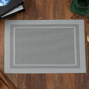 PVC Woven Placemats - Durable & Heat Resistant Dining Table Placemats