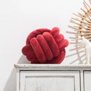 Knot Ball Pillow | Soft Plush Round Cushion for Bedroom or Home Decor