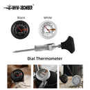 Dial Thermometer – 0-100℃ for Coffee, Milk Frothing, and Kitchen Use