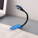 USB Rechargeable Mini LED Book Light – Adjustable Brightness & 3 Color Modes for Reading and Travel
