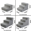 Pet Furniture Stairs - Detachable Sponge Step Ladder for Cats & Dogs for Furniture