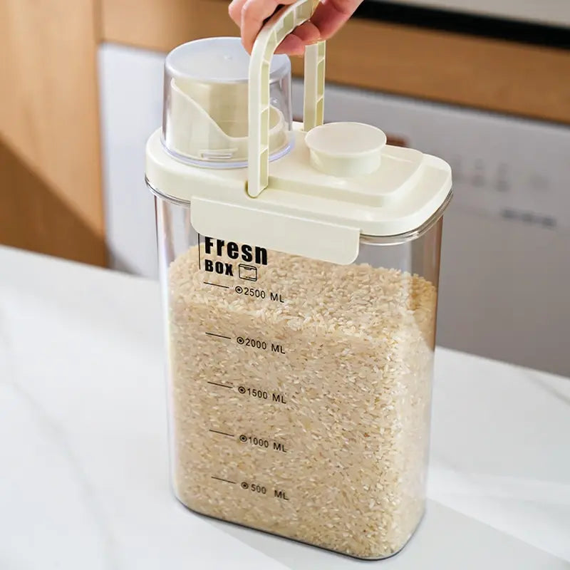 Sealed Storage Container – Moisture-Proof and Mold-Proof Container for Rice, Soybeans, and More