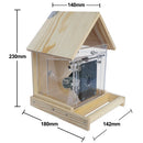 HD Camera Smart Bird Feeder | Type-C Powered with WiFi Connection, App Control to Open and Close