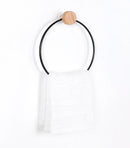 Toilet Paper Roll Holder Wooden Paper Roll Hook – Bathroom Storage Rack