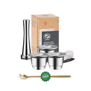 Reusable Coffee Capsule for Nespresso Machines - Stainless Steel Coffee Pod