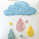 Whimsical Tufted Embroidery Cushion Cover | Kids Room, Nursery, Playroom or Living Room