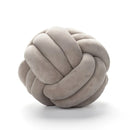 Knot Ball Pillow | Soft Plush Round Cushion for Bedroom or Home Decor