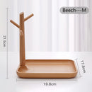 Wooden Jewellery Display Stand | Organiser for Keys, Rings and Accessories