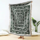 Large Snake Eye Throw Blanket for Home or Travel