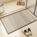 Modern Simple Chic Bathroom Mat | Diatomite Mud, Absorbent, Non-slip + Soft